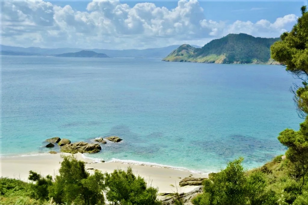 Cies Island in Galicia