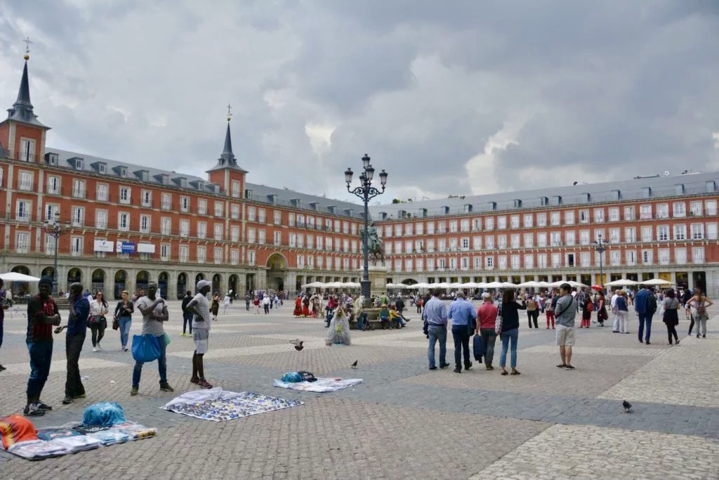 Plaza Mayor in Madrid