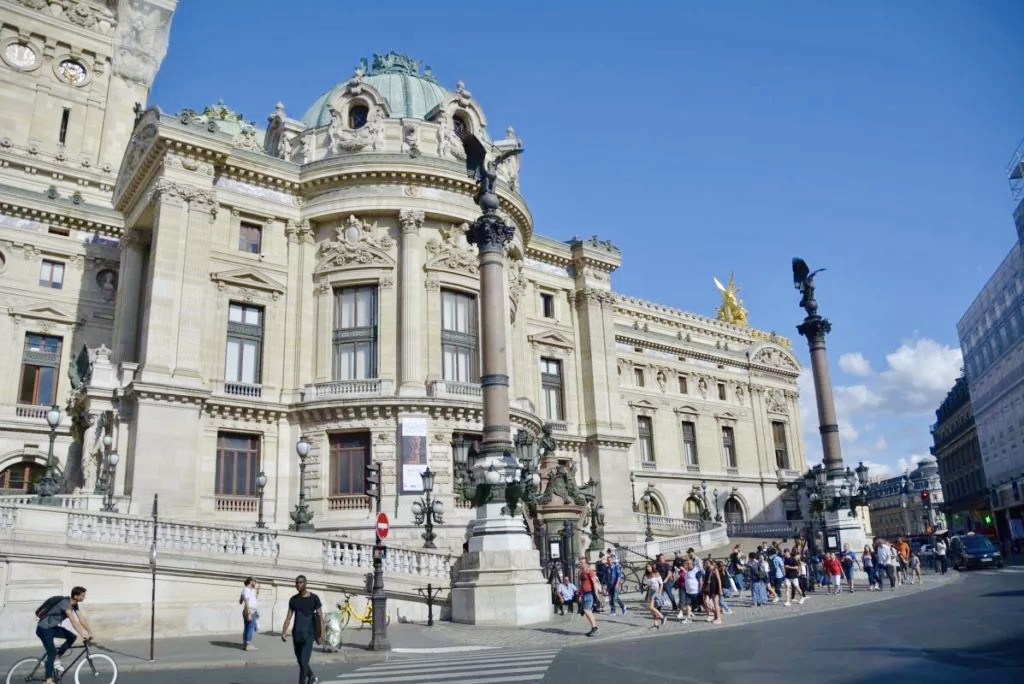 Opera building in Paris