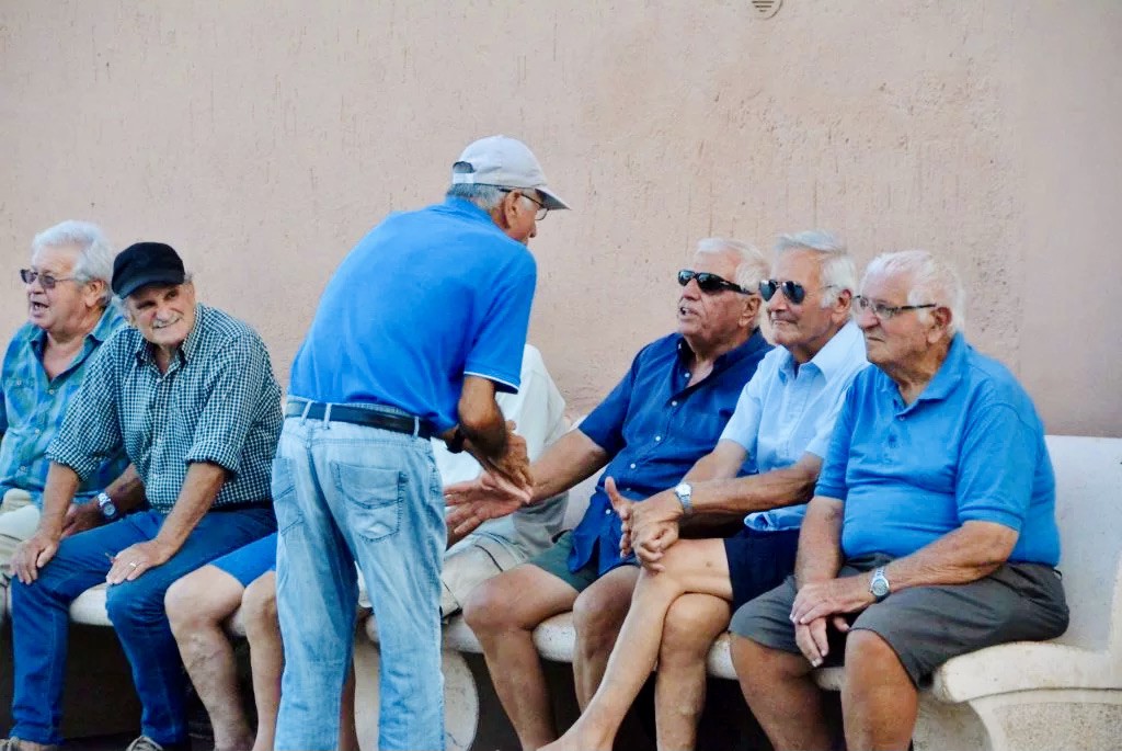 man at Porto Santo Stefano