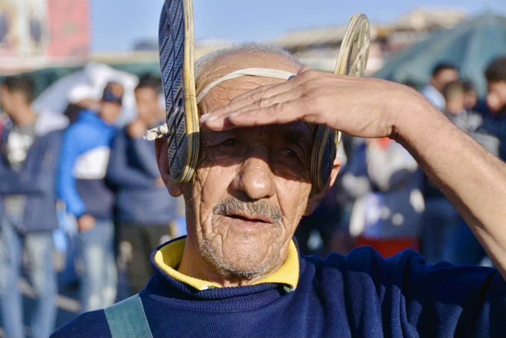 Traditional performances in Jemaa el-Fna