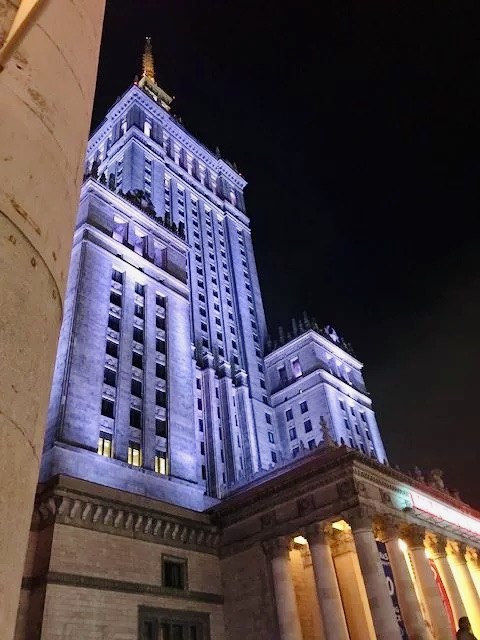 Palace of Culture and Science in Poland