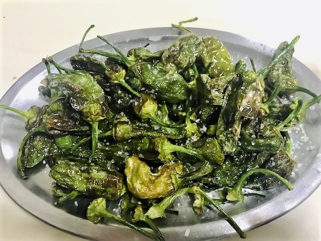 Pimientos de Padron in Portugal