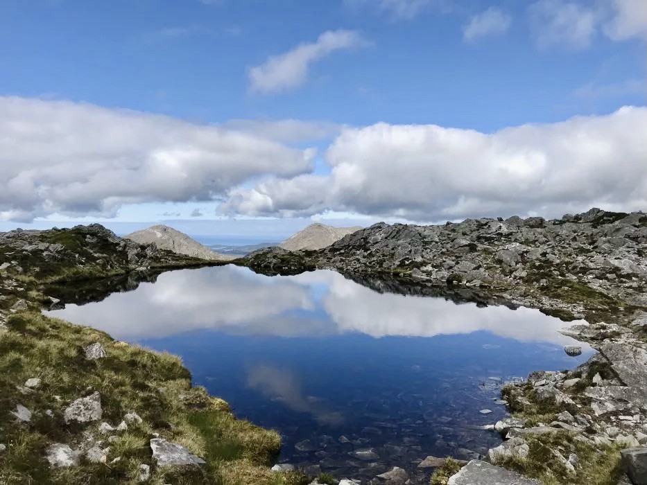 hike Glencoaghan Horseshoe Loop