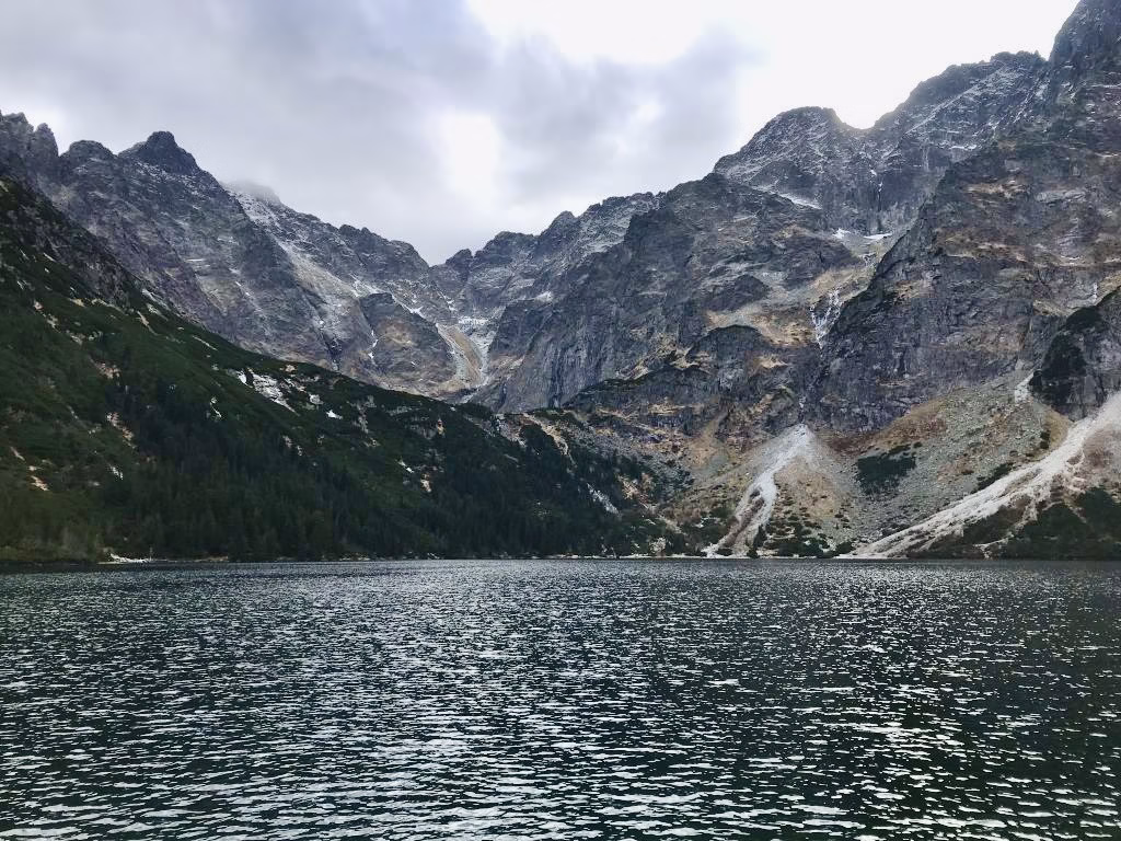 Morskie Oko - hiking in the Tatra Mountains.
