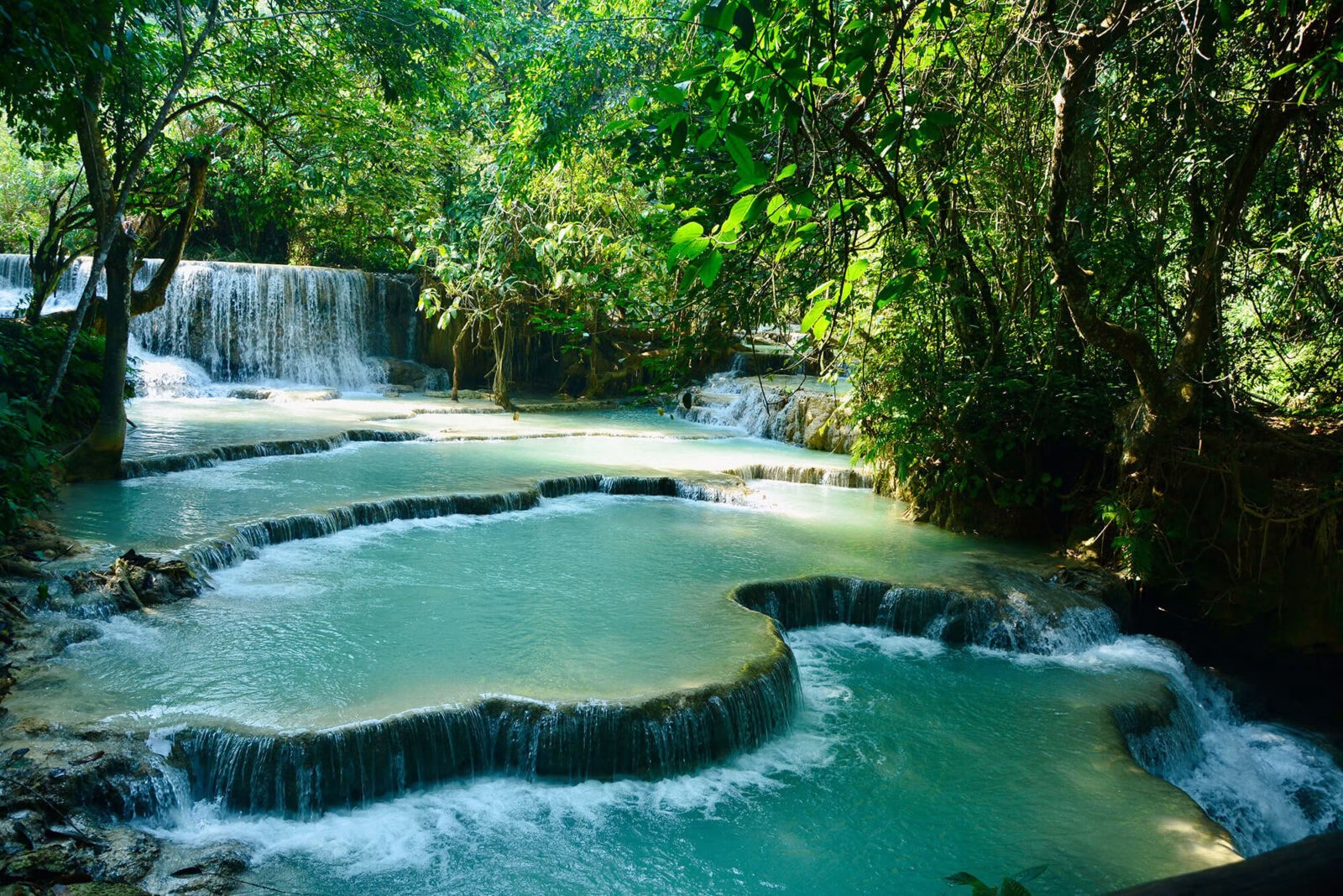 Why to visit Kuang Si Falls in Laos!