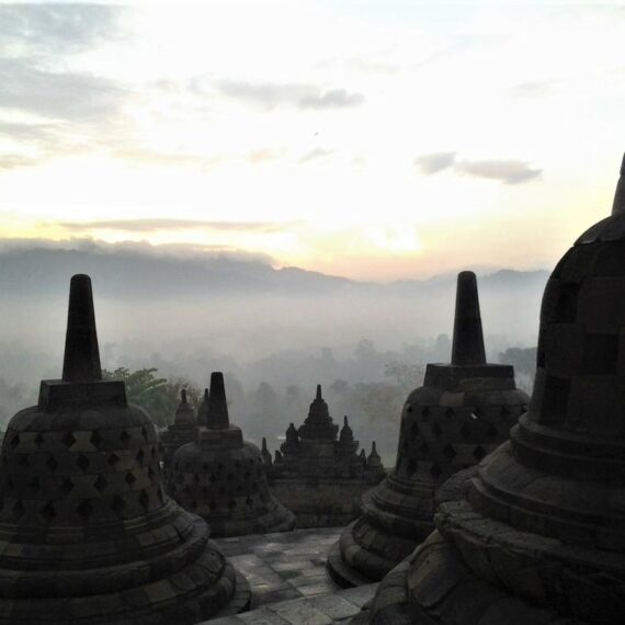 Borobudur the most mistique place in Indonesia