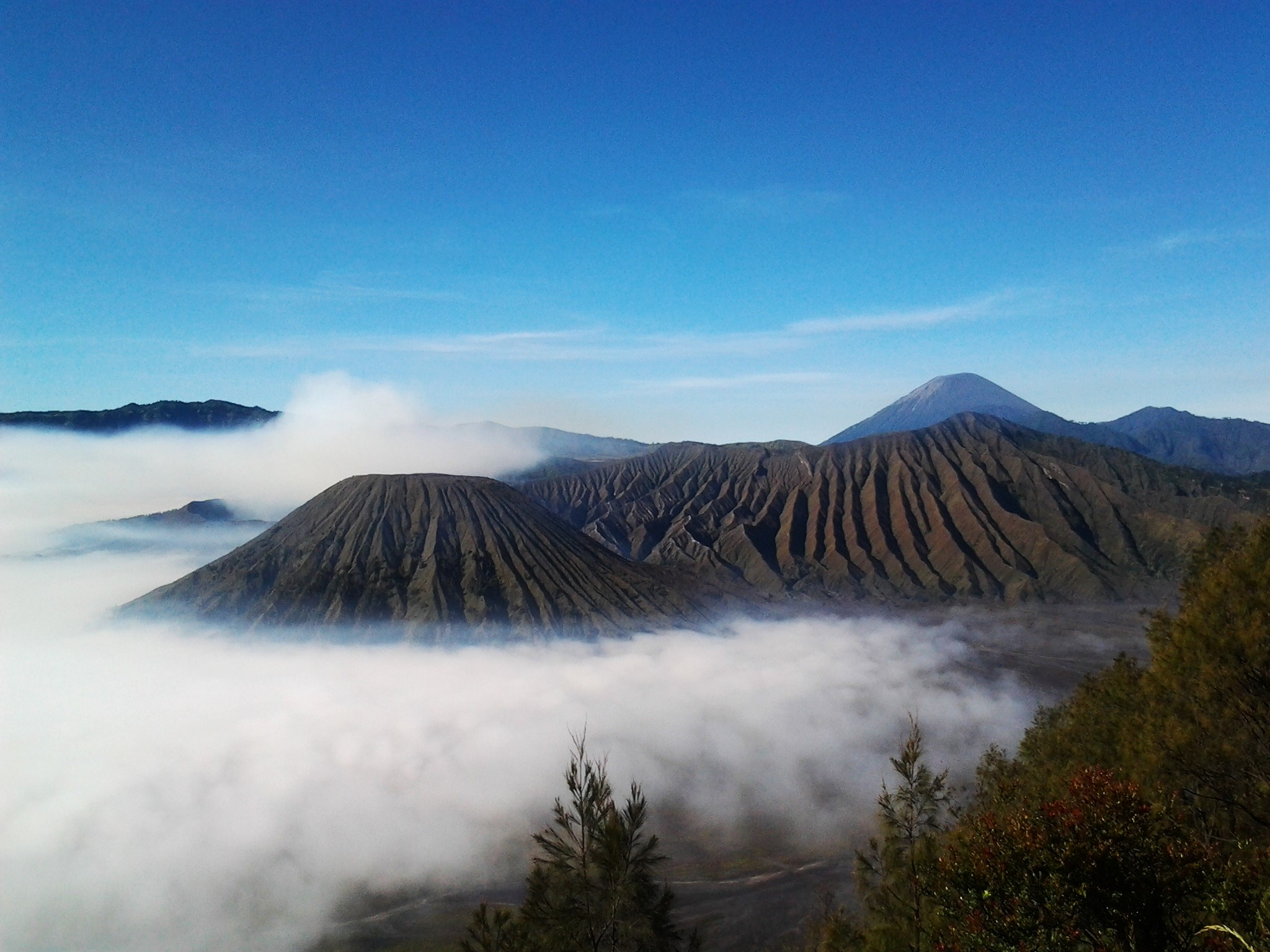 Mount Penanjakan sunrise hike - East Java, Indonesia.