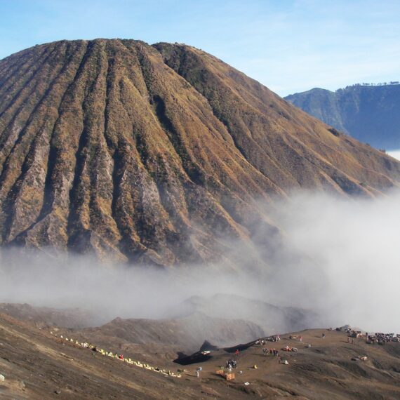 Hiking Mount Bromo in Indonesia