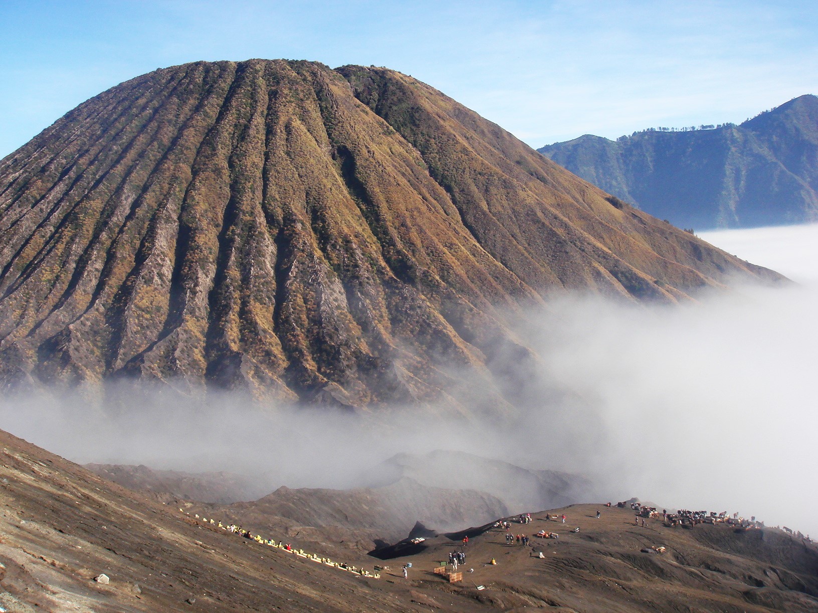 Hiking Mount Bromo in Indonesia