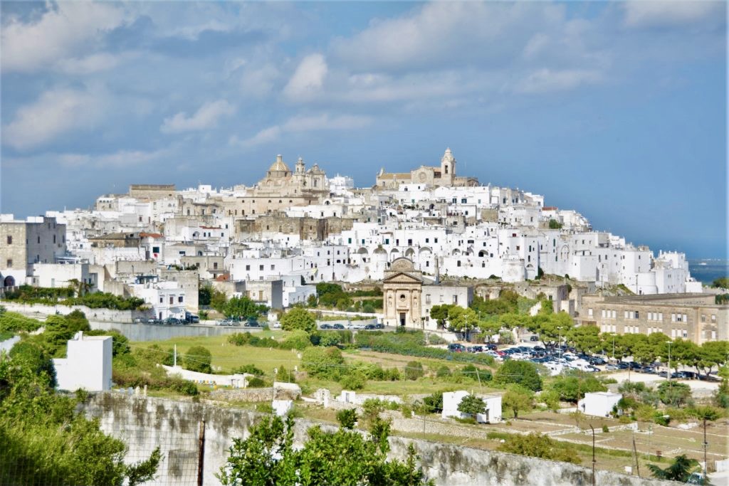 White city in Ostuni