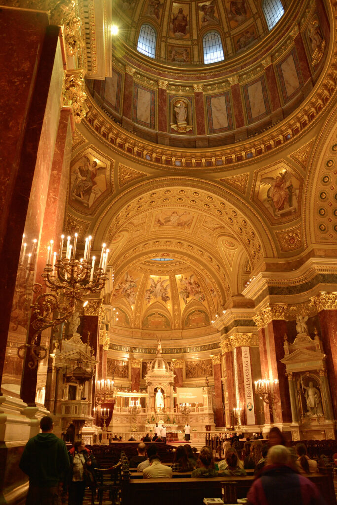 St Stephen’s Basilica interior