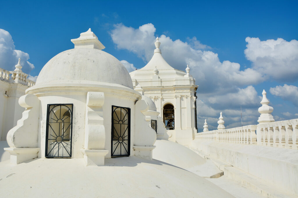 Top of the Cathedral in Leon