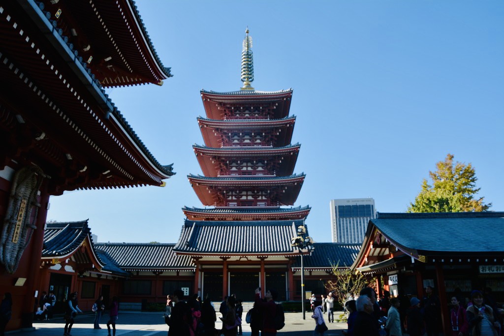 Tower in Asakusa Temple