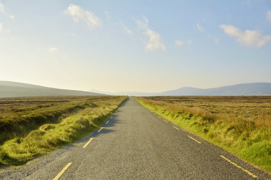 Road to Lough Tay