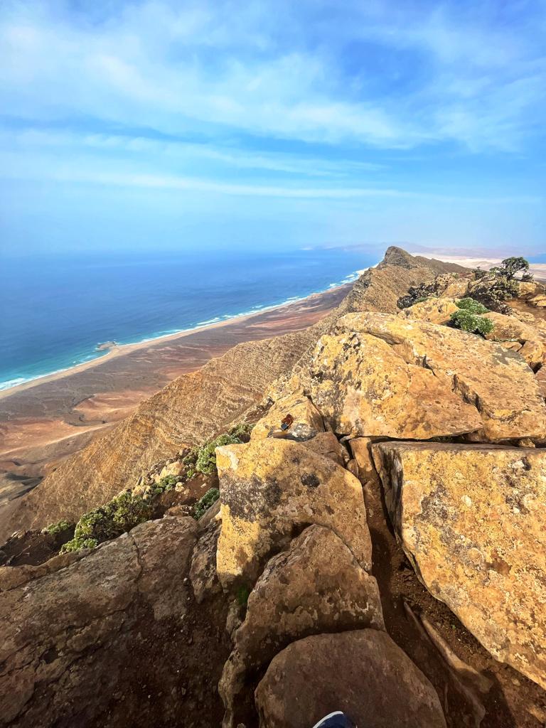 Hiking Pico de la Zarza in Fuerteventura