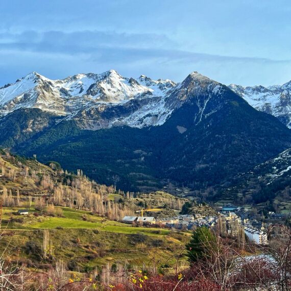 Lifetime road trip in Aragon Mountains in Spain.