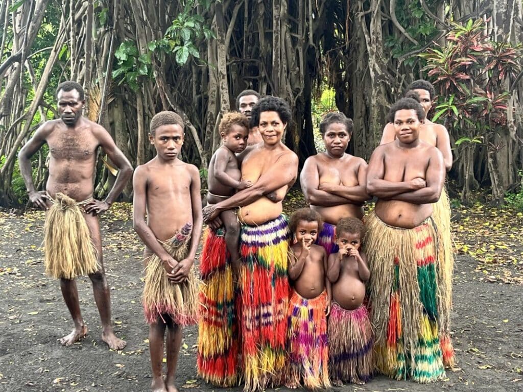 Who are Vanuatu tribes – one of the world’s most remote bush people - Etapo tribe Tanna Island.