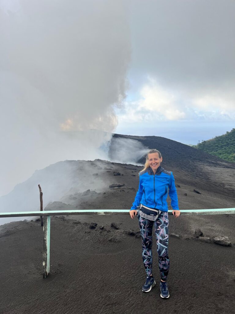 Hiking Mount Yasur - best things to do in Vanuatu.