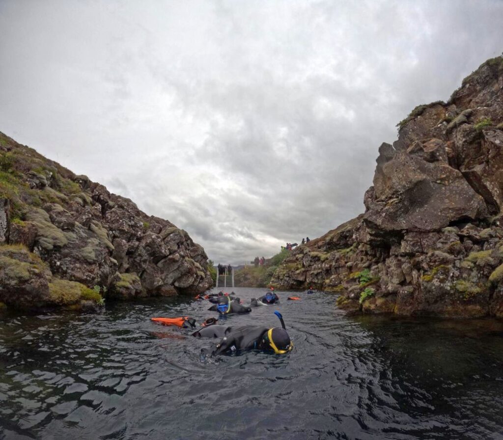 Snorkeling in Silfra Iceland – everything you need to know before snorkeling between two tectonic plates.