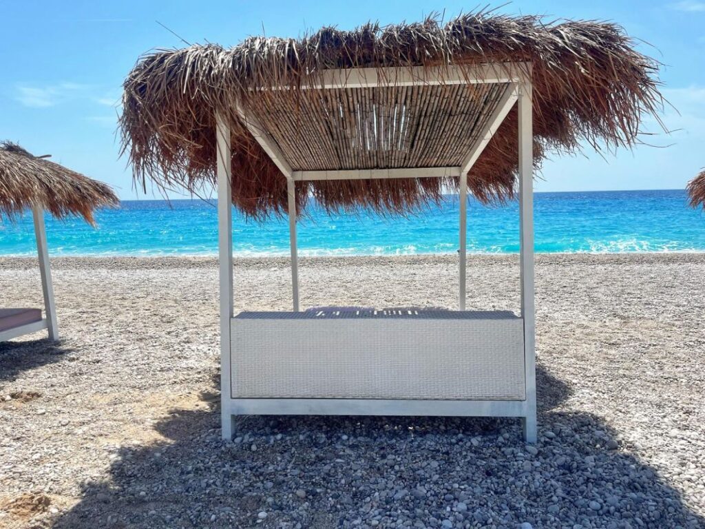 Dhermi Beach - the most breathtaking beaches of Albania.