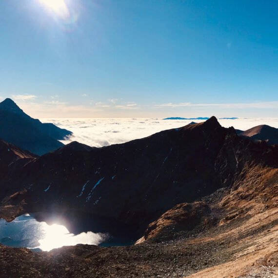 Climbing Zawrot in tatra Mountains.