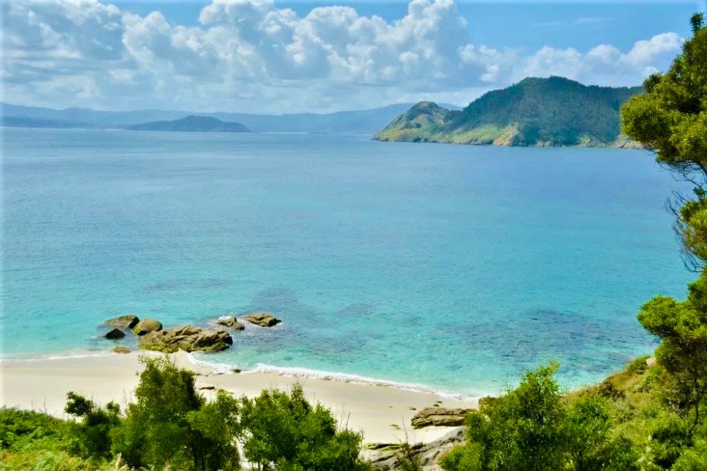 Cies Island in Galicia