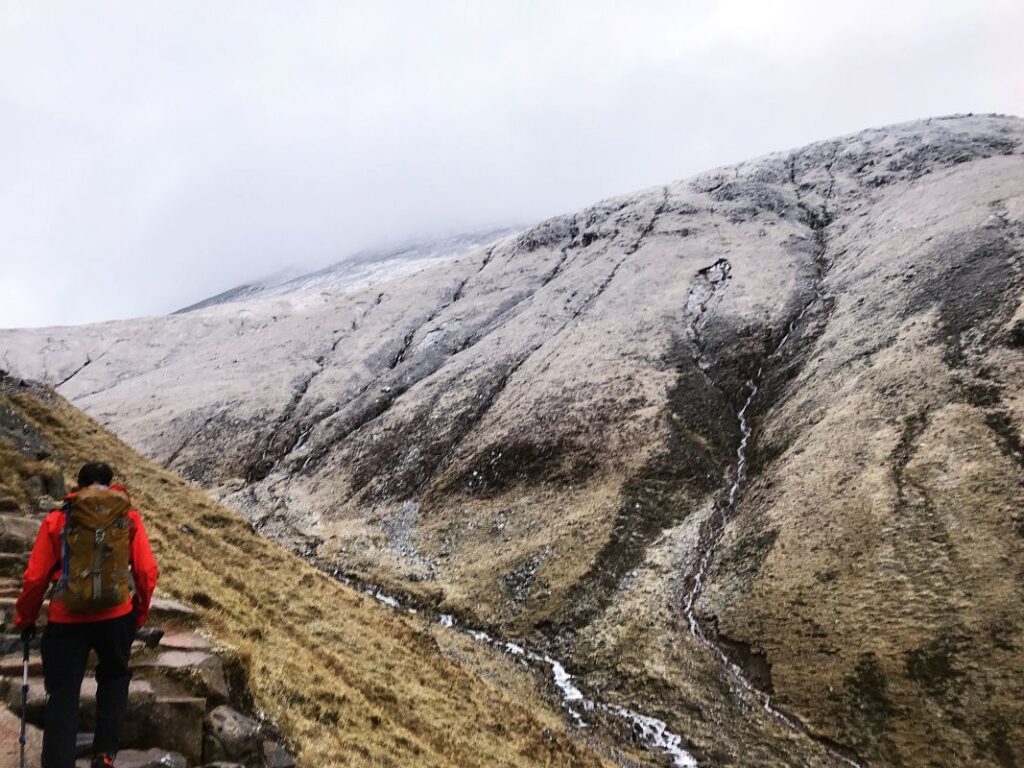 Climbing Ben Nevis