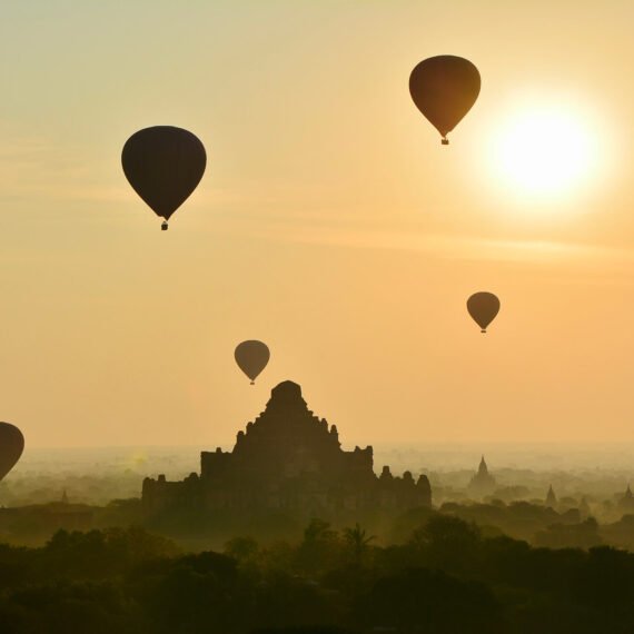 Top 10 must-see destinations in Southeast Asia for an unforgettable adventure - Bagan, Myanmar.