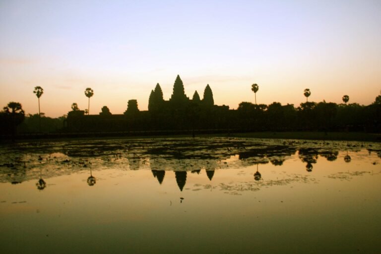 Angkor Wat sunrise tour.