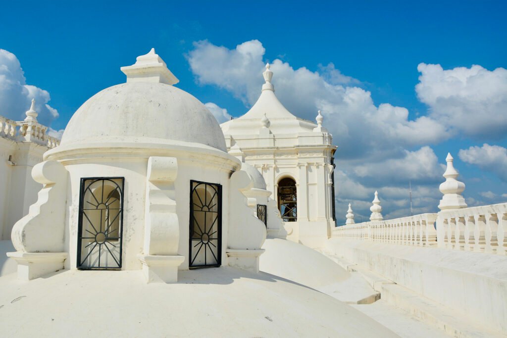 Top of the Cathedral in Leon