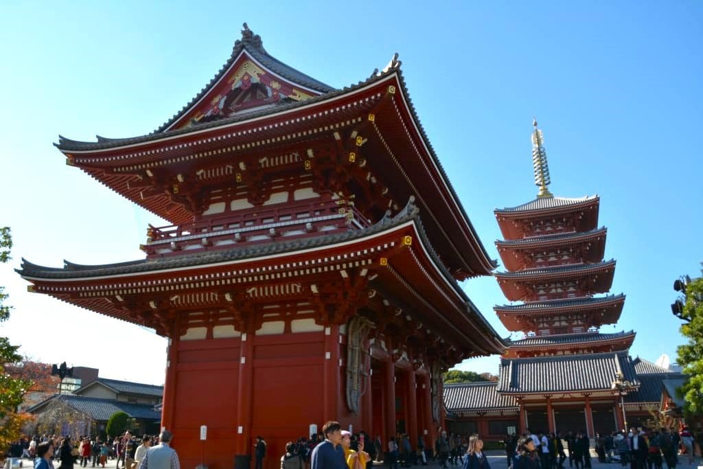 Top things to do in Asakusa district in Tokyo - Senso-Ji Temple.