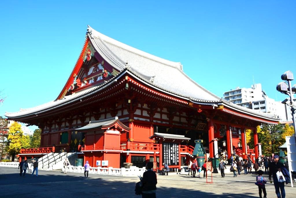 Top things to do in Asakusa district in Tokyo - Asakusa Temple.