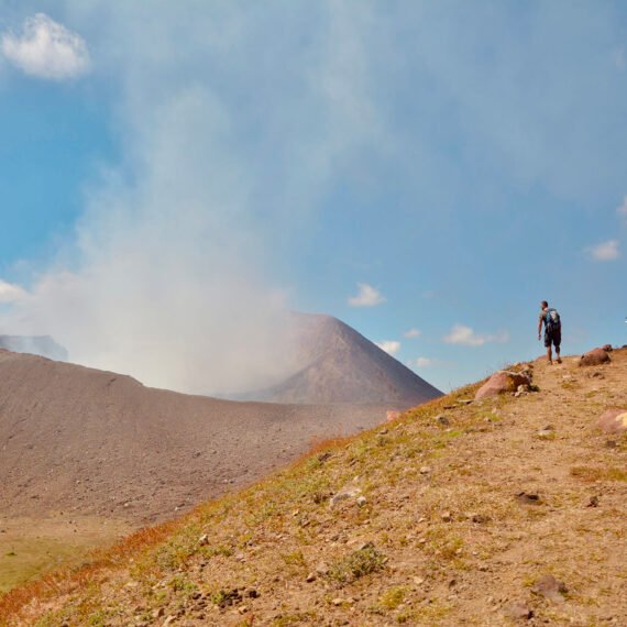 Hiking Telica Volcano in Nicaragua without a tour guide.
