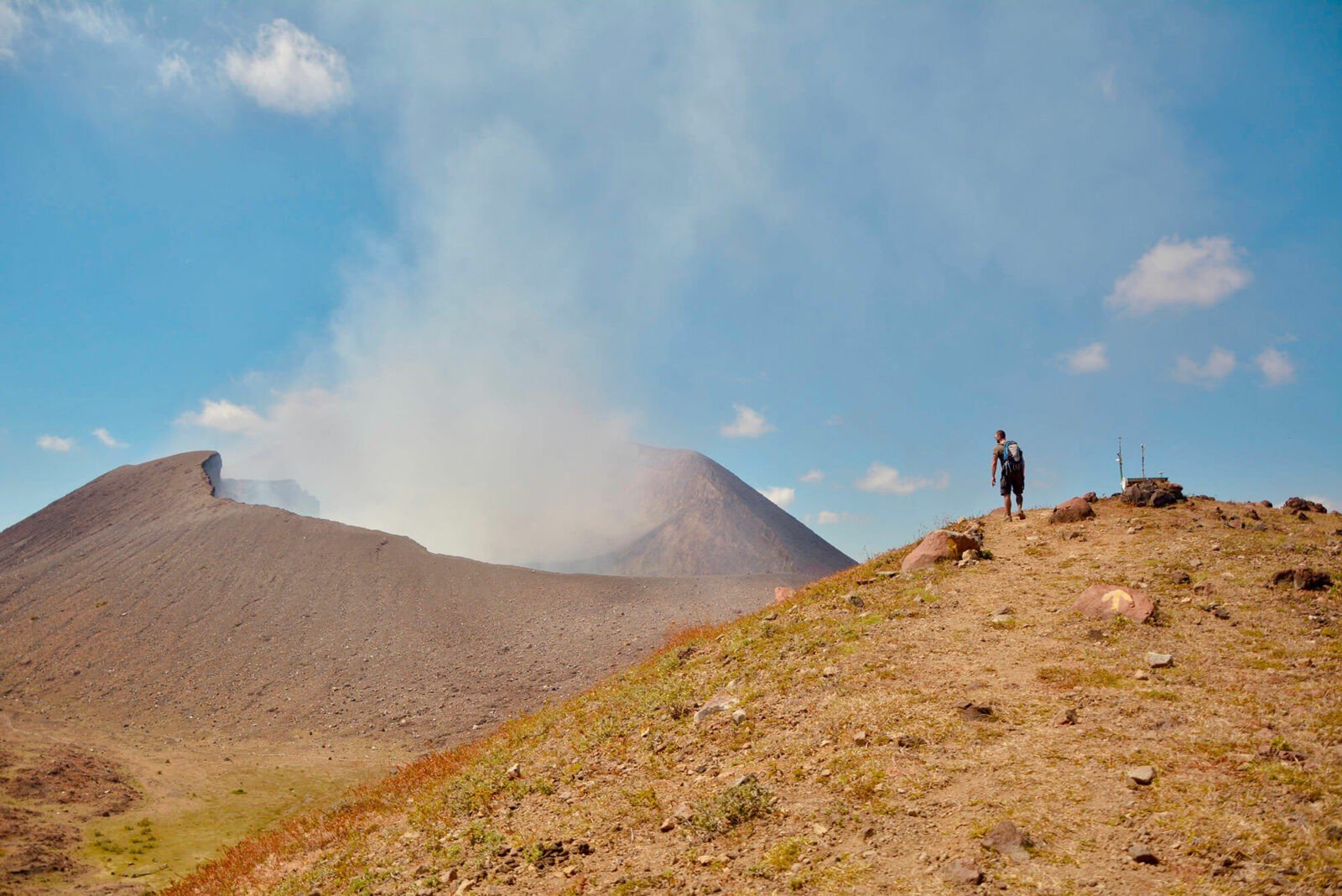 Hiking Telica Volcano in Nicaragua without a tour guide.