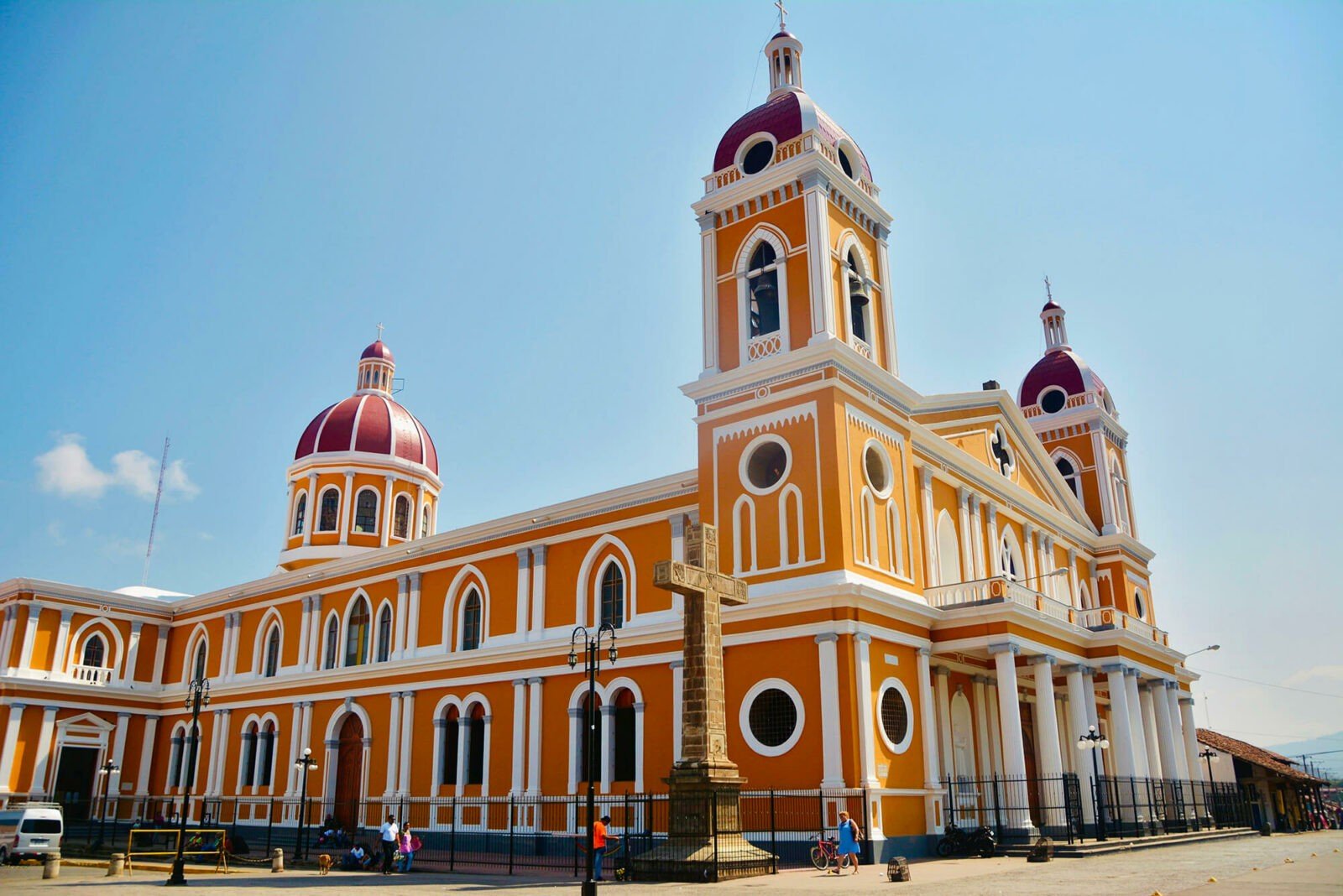 The colonial city of Granada in Nicaragua