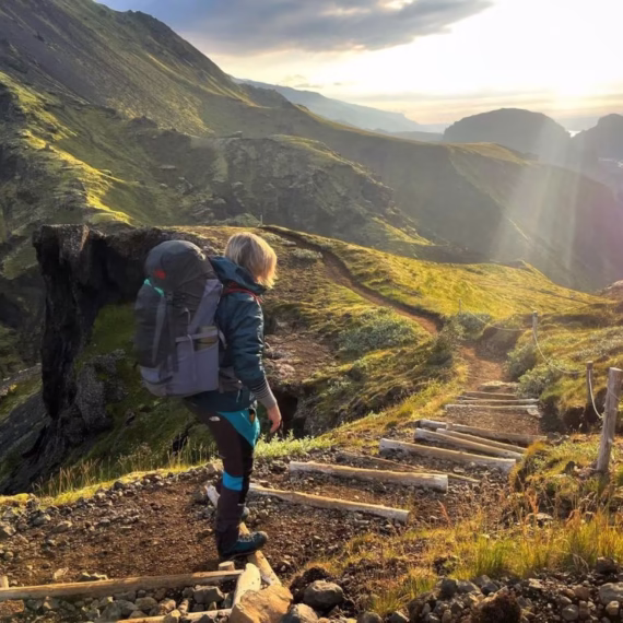 Tips for hiking in the rain.