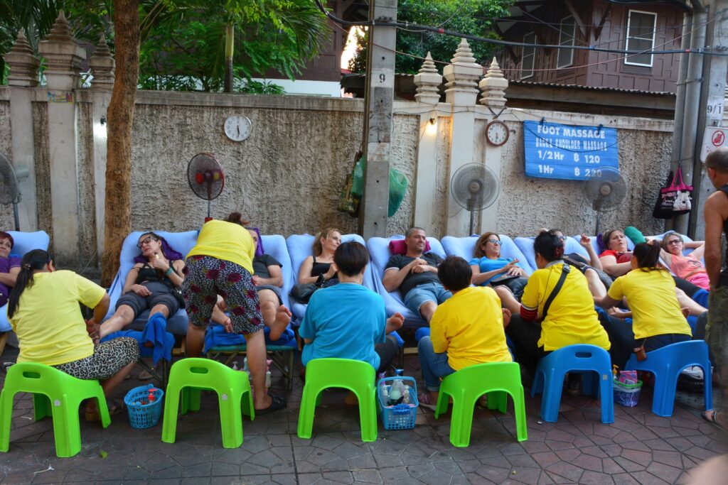 Thai massage in Bangkok