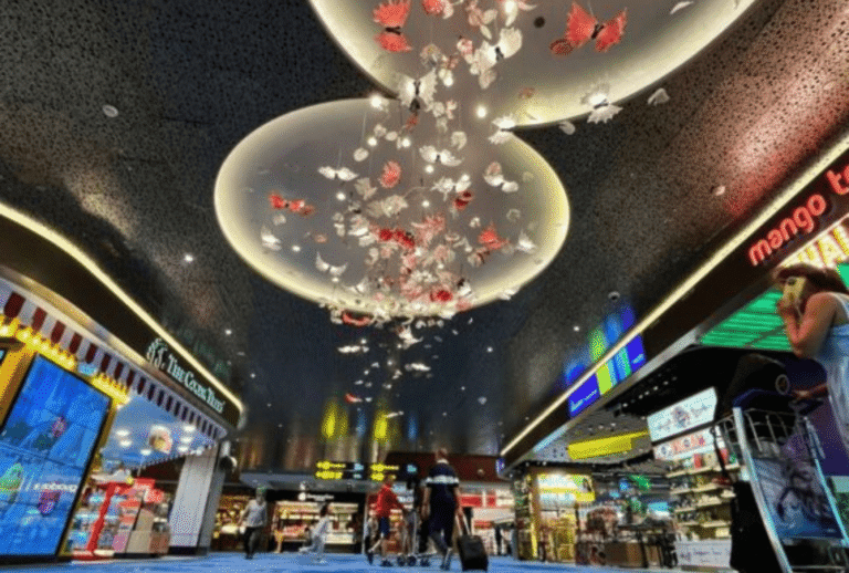 Top 10 free attractions at Changi Airport.