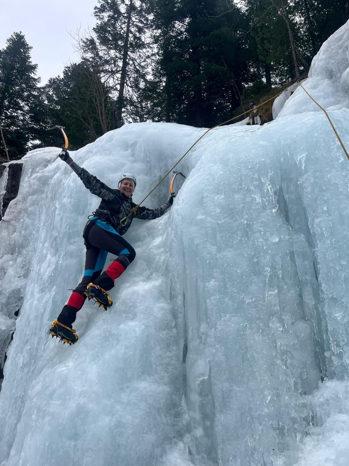 Mountaineering course.