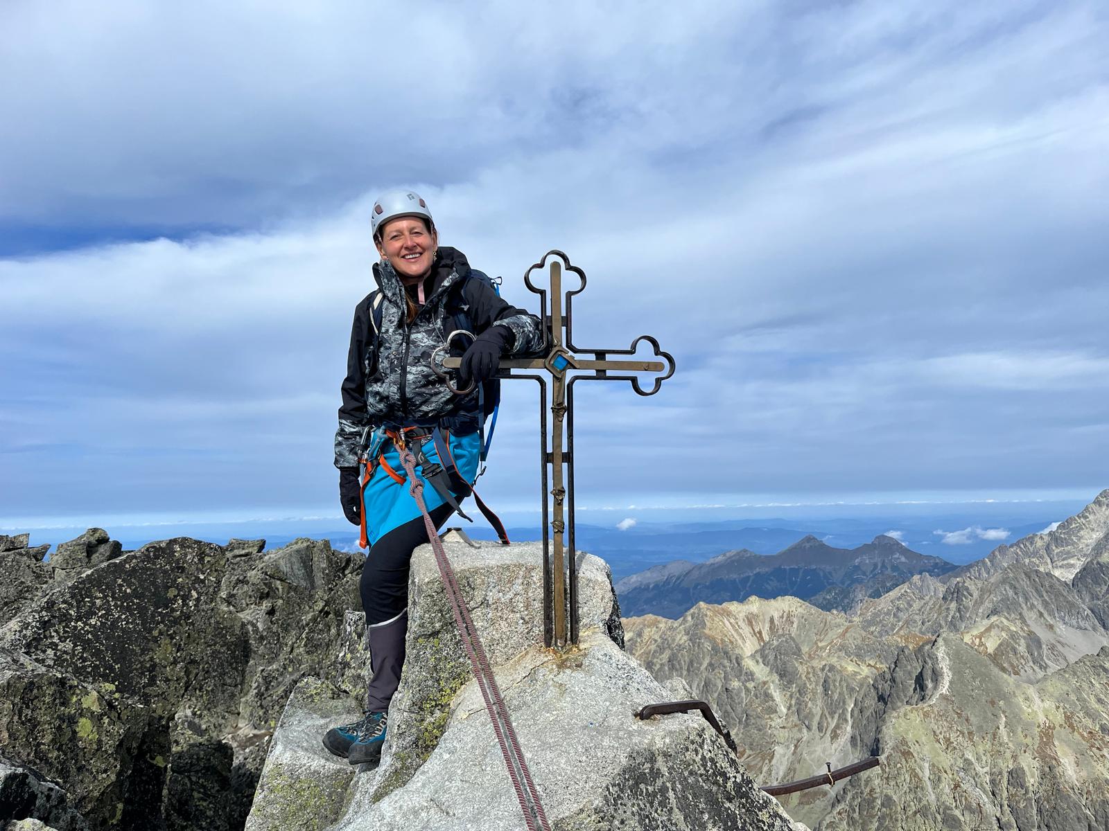 Climbing Gerlach in Slovakia