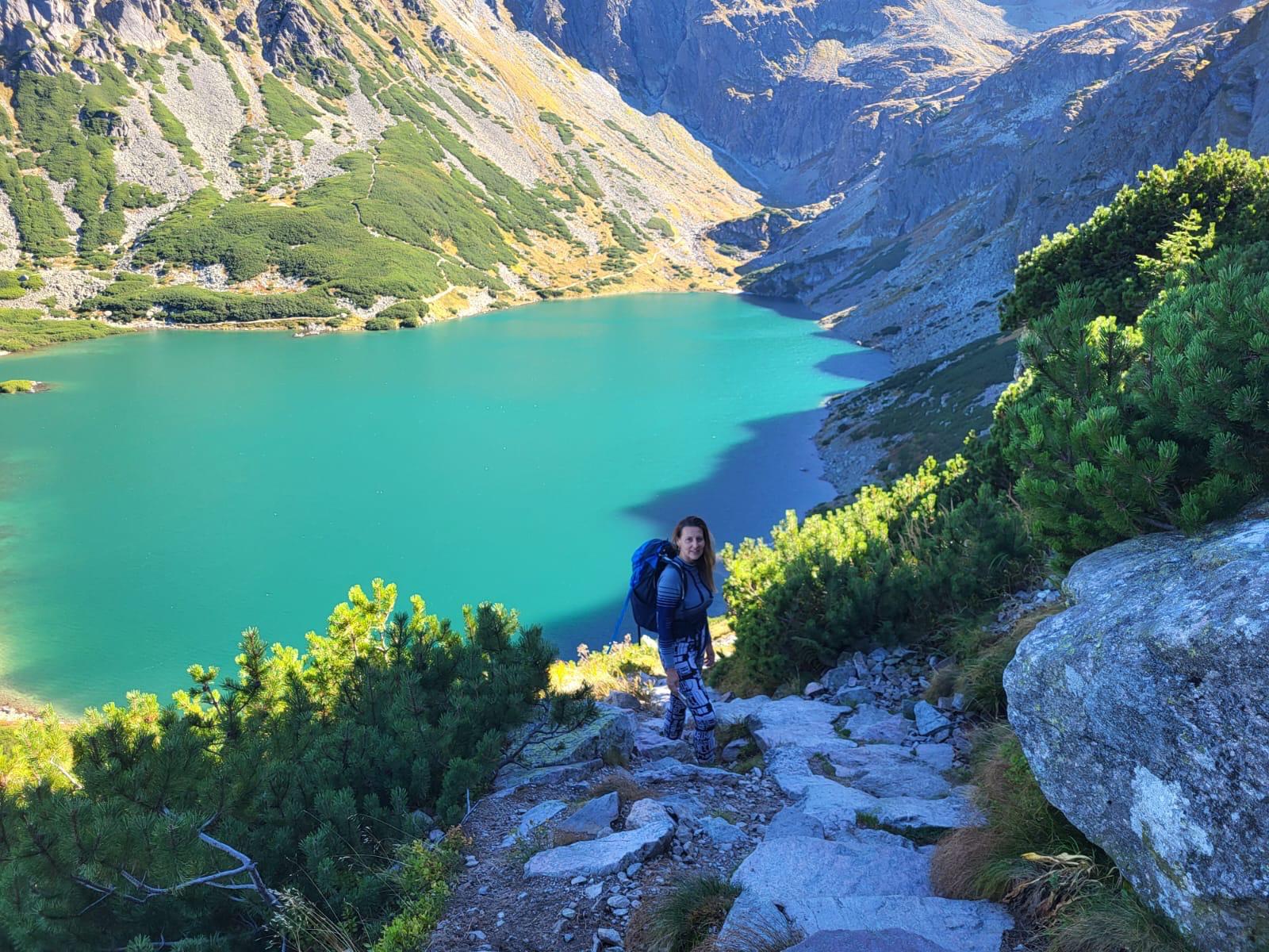 Hiking Koscielec in tatra Mountains