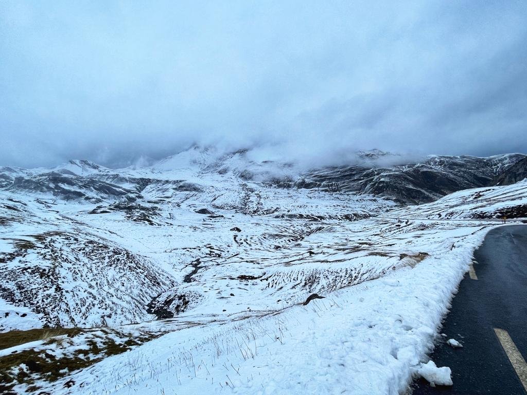 Travel through the most scenic road in the Pyrenees from Spain to France.