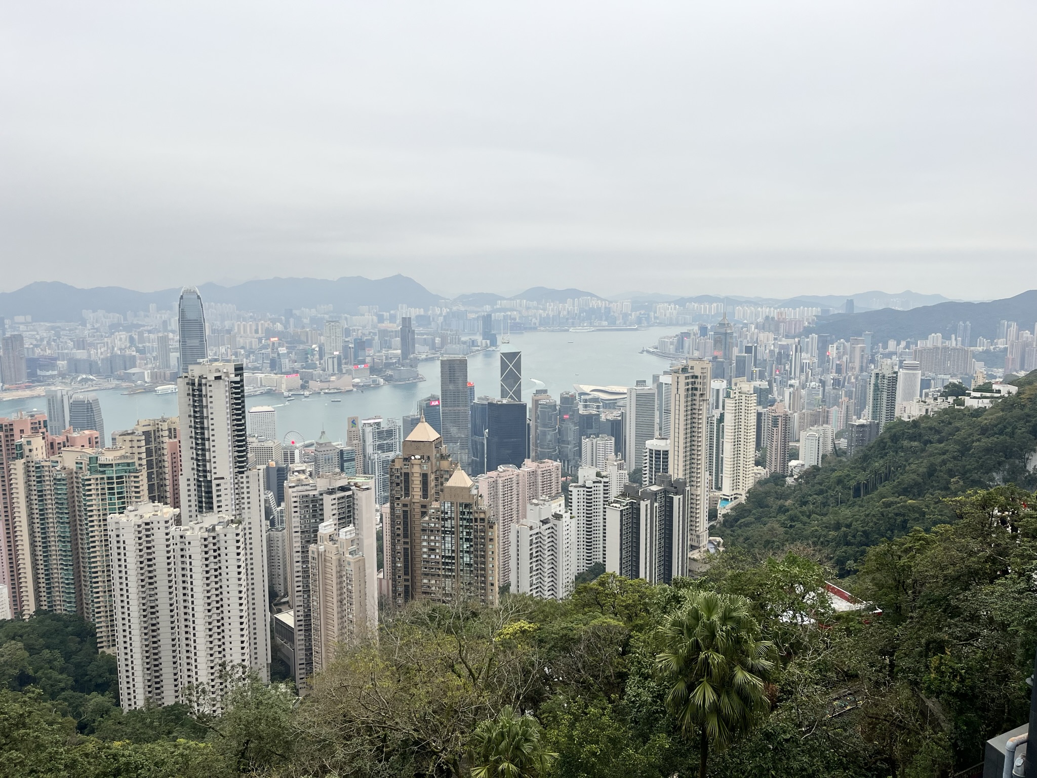 Hiking Victoria Peak