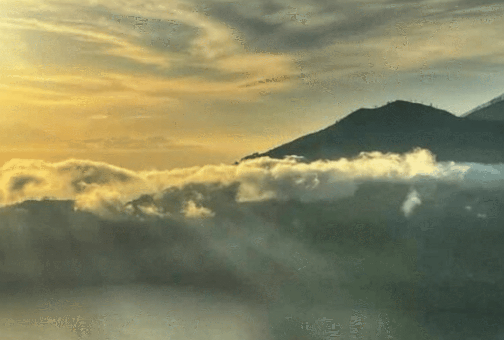 hiking Mount Batur