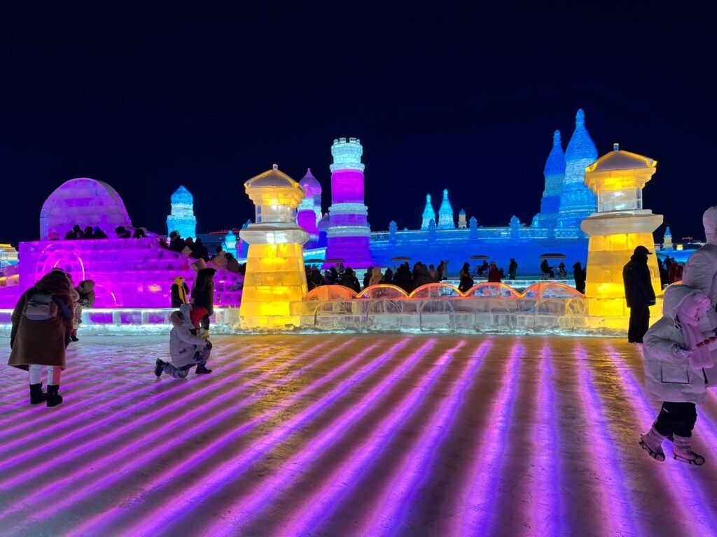 Harbin Ice and Snow Festival in China.