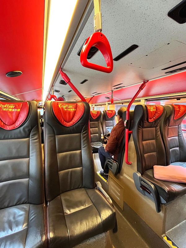 Hong Kong travel guide - public bus from the airport