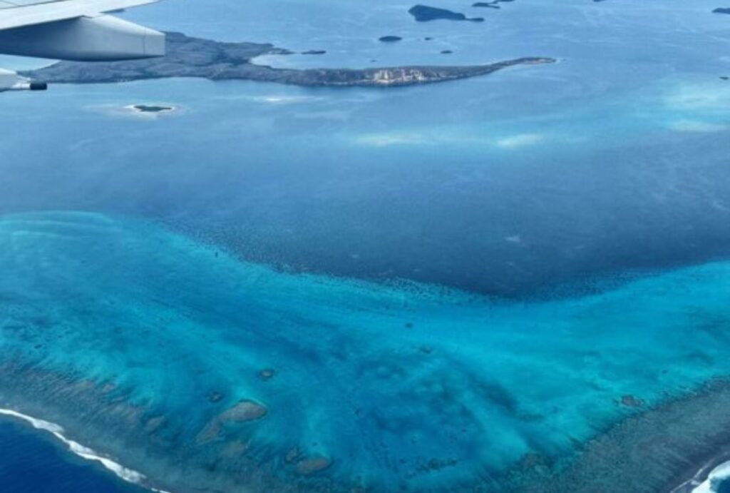 snorkeling in New Caledonia.