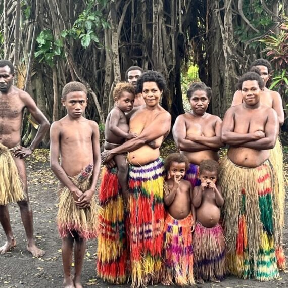 Who are Vanuatu tribes – one of the world’s most remote bush people - Etapo tribe Tanna Island.
