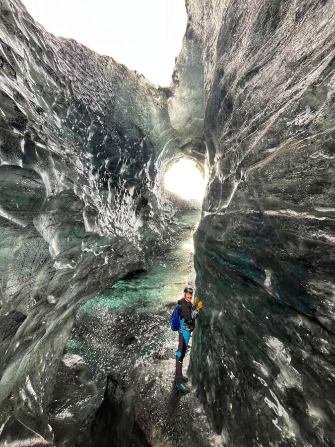 Crystal Ice Cave Iceland - Full guide to memorable ice caving in Iceland!